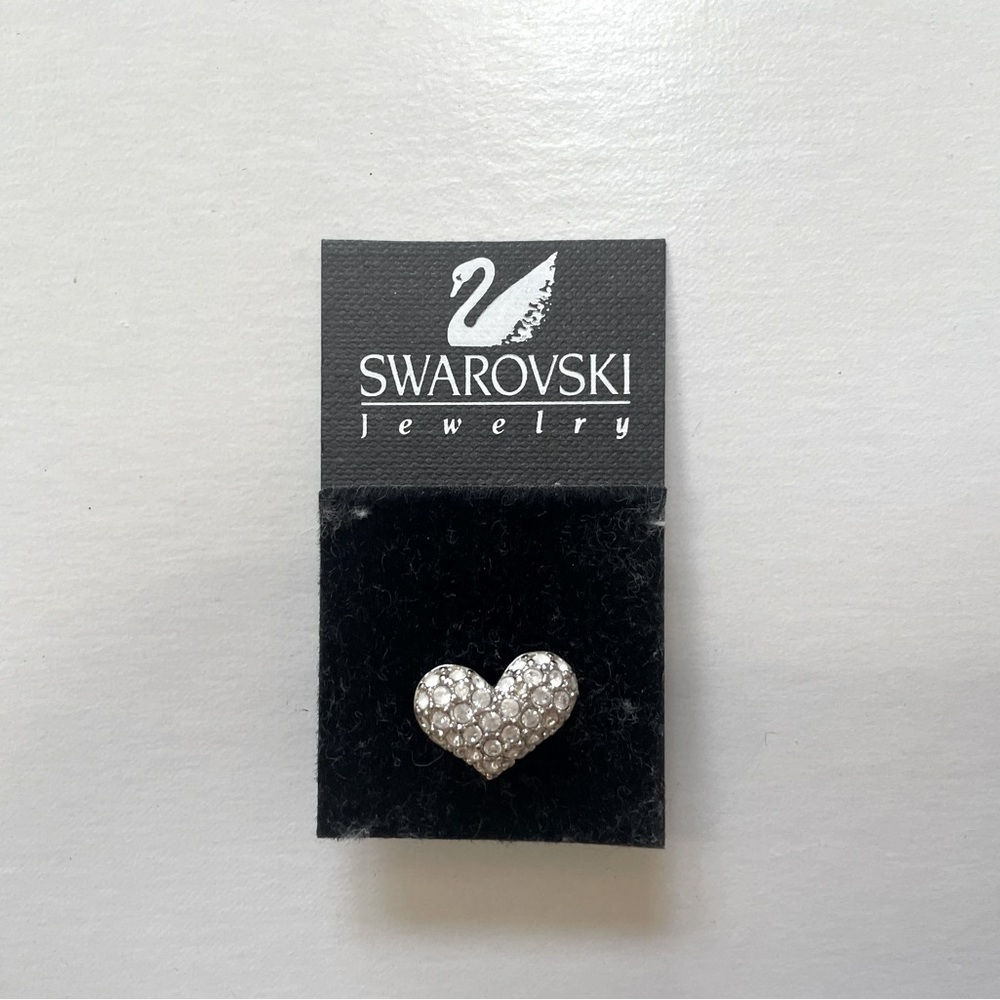 Vintage Swarovski Heart Pin
